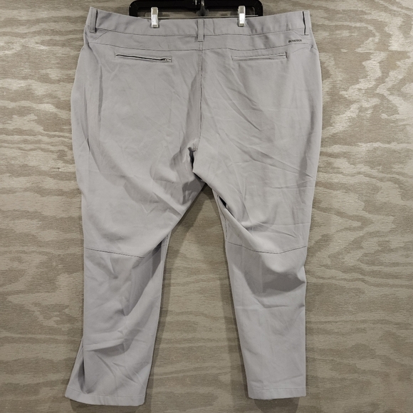 Bonobos Highland Tour Golf Pants SZ 46 x 30 Light Gray UPF Stretch Athletic Fit - Picture 3 of 12